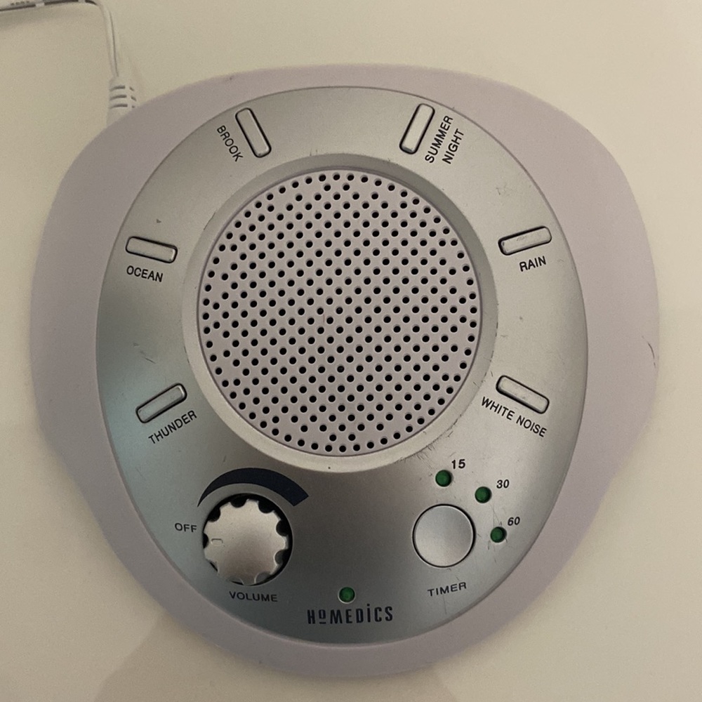 Homedics sound machine